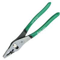 老A(LAOA)LA116808 多功能 鲤鱼钳水管钳子鱼嘴钳鱼尾钳水泵钳夹持钳铬钼钢 8英寸