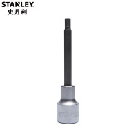 史丹利(STANLEY)89-202-1-22 12.5MM系列100mm长6角旋具套头 内六角批头7MM