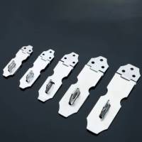 三宇 不锈钢门锁锁扣搭扣柜子抽屉挂锁锁牌插销老式木门栓扣 3寸(单位:付)