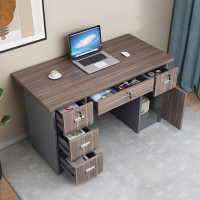 東業家具 办公桌电脑桌简约现代职员老板桌新中式单人办公位 写字台1.4米办公桌 公差±5cm