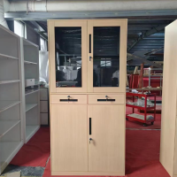 仓迪 CD-563K 4门+2抽屉文件柜 1850*900*400mm(±10mm)