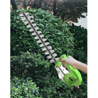 册宣 24V多功能绿篱机背负锂电池大功率修枝剪金银花茶树枝修剪机 直刀主机+8安背包锂电池4小时