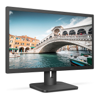 AOC 22E1H显示器 21.5英寸全高清 可壁挂 HDMI接口 低蓝光不闪屏 安防监控商务办公节能显示屏(移动版)