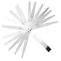 易尔拓(YATO)YT-7220塞尺公制间隙尺 厚薄规塞规 单片厚度尺厚薄量具塞片弹簧钢17件