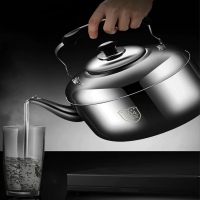 伟纳斯304不锈钢烧加厚水壶家用商用型鸣音壶大容量水壶茶壶汤壶14L