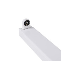 飞利浦(PHILIPS)LED T8灯管支架空包平盖灯管灯座BN011C单端进电 单管 0.6m