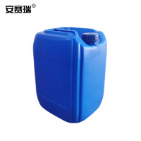 安赛瑞 塑料桶堆码桶(5L) 化工桶油桶废液桶密封塑料桶存水桶带盖方桶 蓝色 500002