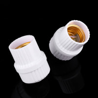 正辉 阻燃胶木吊式灯头 E27螺口耐高温加厚款商用瓷白色胶木灯头灯座 白色胶木灯头(一盒20个)