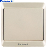 松下(Panasonic)开关面板86型空白面板 雅悦香槟金 WMWA6891Y-N