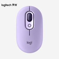 罗技(Logitech)POP MOUSE 无线鼠标 蓝牙鼠标 办公鼠标 星暮紫