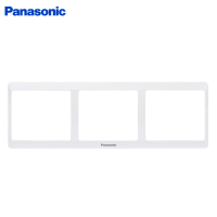 松下Panasonic WMWA6823-N三联联排面板 86型 白色(只适用雅悦系列)