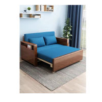 仓迪GX-208# 多功能三 节拉床 沙发床 1840*2000mm(±5cm)胡桃色