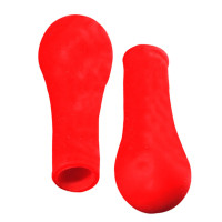 垒固 乳胶帽红色滴管乳胶头玻璃滴管用吸头实验室玻璃吸管红皮头 乳胶帽 200个