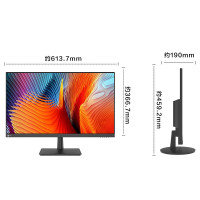 联想 来酷27英寸 4K超高清 IPS广视角 10Bit HDR 低蓝光不闪屏可壁挂电脑商用办公液晶显示器M2721U