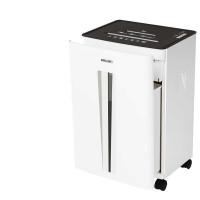 得力(deli)9918专业办公碎纸机4级保密(单次20张 30L 持续20分钟 可碎卡碎光盘)