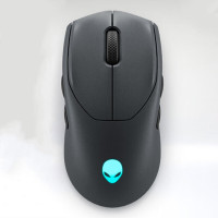 戴尔外星人(Alienware)蓝牙游戏鼠标 无线电竞技有线磁吸充电三模RGB高端外设 AW720M黑