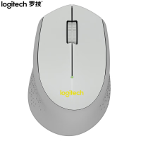 罗技(Logitech)M280 鼠标 无线鼠标 家用商务办公鼠标右手鼠标 企业采购 灰色 带无线2.4G接收器