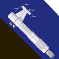 册宣 高精度 成量内径千分尺内测两点内孔测量量具 内测千分尺25-50mm