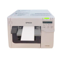 爱普生(EPSON)TM-C3520 全彩色喷墨标签机 工业型不干胶票据折扣券打印机(网络接口 打印头防堵设计)