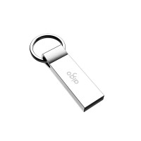 爱国者(aigo)8GB USB2.0 U盘 U210金属U盘车载U盘 银色