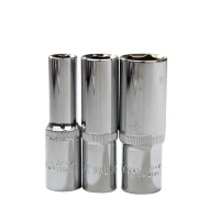 长城精工加长套筒长套筒头12.5mm 大飞棘轮扳手套头10/17/30mm 19mm(534019)