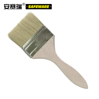 安赛瑞 22319木质油漆刷油漆刷子 木柄扫灰刷 油刷排笔刷 3寸毛长44mm 20把装