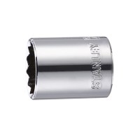 史丹利 (STANLEY)86-547-1-22 12.5MM系列公制12角标准套头 大飞扳手套头 15MM