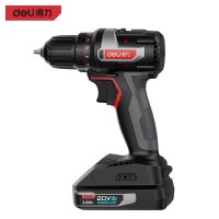 得力(deli)DE-DZ20-1D2 无刷电钻充电式起子 多功能手电钻