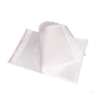 安赛瑞(SAFEWARE)透明自粘塑料袋 10×15cm 双面厚90μm YX 1000个装