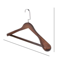 册宣 CXYJ003 挂衣木质无痕衣撑西装大衣专用高级宽肩木头衣服架子 (单位:支)