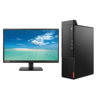 联想启天M455 12代酷睿i5-12400商 用办公台式机电脑主机整机主机+23.8英寸显示器8G1T+512G固态集