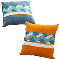 恒源祥TDK1003-3 休闲靠垫(兰) 单位:只