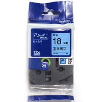 兄弟(brother) TZe-541 标签机色带 18mm蓝底黑字