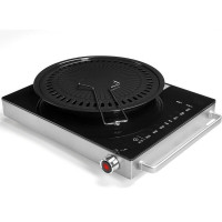 九阳(Joyoung)H22-H3-B1 电陶炉家用多功能低辐射 2200W大功率定时电磁炉 黑色
