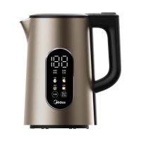 美的(Midea)电热水壶 烧水壶保温热水壶1.5L大屏温显5段控温沸腾除氯316不锈钢 线下同款MK-SEK1511