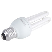 飞利浦 U型节能灯 E27白光3U 18W