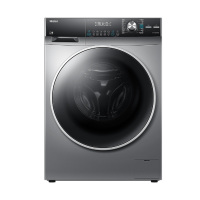 海尔(Haier)G100158HB12S 10公斤 直驱变频 洗烘一体滚筒全自动洗衣机家用大容量