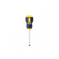 长城精工S2双色橡塑柄增强型旋具一字274346 6*100mm(4寸)