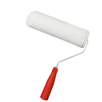 共泰 涤纶滚筒刷乳胶漆墙漆刷防水涂料滚筒刷 无死角清洁涂刷白色 8寸 单个装
