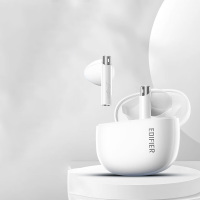 漫步者Zero Buds 花再真无线蓝牙耳机半入耳游戏耳麦通话降噪通用苹果华为小米 oppo手机 茶白