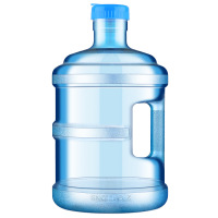册宣 加厚饮水机桶矿泉水纯净水桶pc大桶饮水装水桶手提家用 5升 空桶
