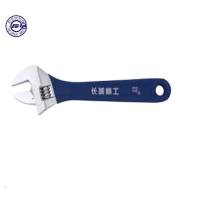 长城精工豪华型蓝麻柄带刻度活扳手375mm(15寸),304635,,304635