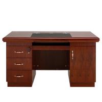 神都华派办公桌电脑桌办公室经典写字台桌子700*1400*760mm±5cm(单位:张)