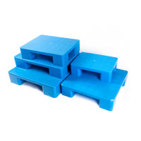 冰禹塑料四脚小垫板 平板托盘防潮仓储物流栈板 50*40*12cm Bj17