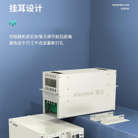 胜为 96芯ODF光纤配线架ODF-1096K96芯空架 标准19英寸机架式 预留抽拉式熔纤盘槽 冷轧板贝吉色