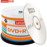联想(Lenovo)16速4.7GB 办公系列 桶装50片空白光盘 DVD+R 光盘/刻录盘