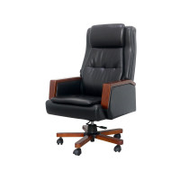企诺 皮质可躺升降办公椅老板椅牛皮 650*730*1180mm 公差±5cm