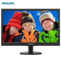 飞利浦(PHILIPS)163V5LSB2 电脑液晶显示器 15.6英寸 办公商用 监控显示屏 VGA接口 支持壁挂