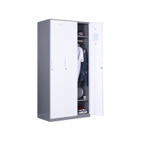 企诺 三门更衣柜员工柜办公室柜加厚 900*500*1850 公差±5cm