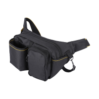 宣 CX-5290电工工具包黑色多功能维修帆布工具腰包